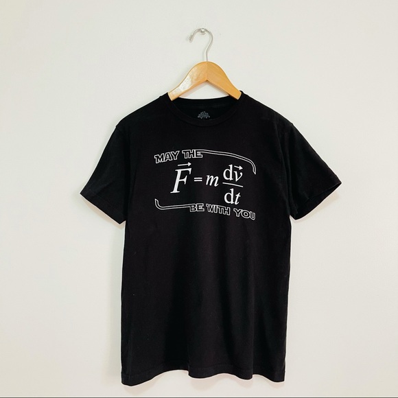 May The Force Be With You Math Tee